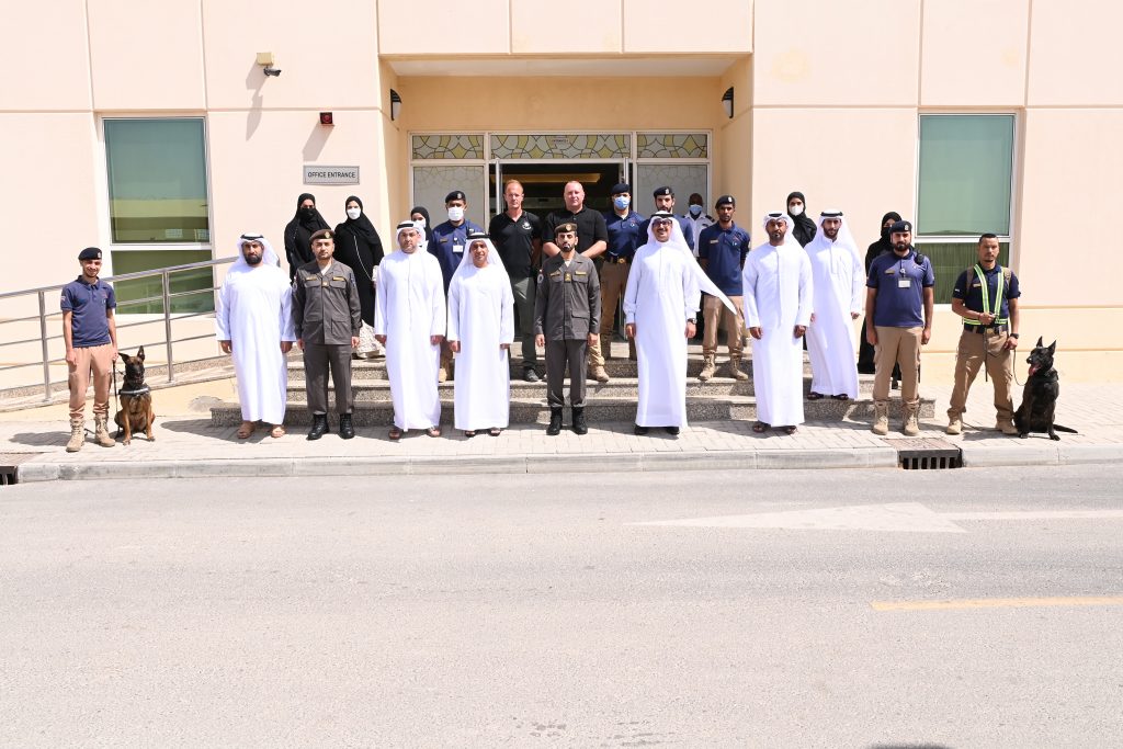 Acting Director General of the Authority inspects the building of the Customs Inspection Unit in Umm Al Quwain