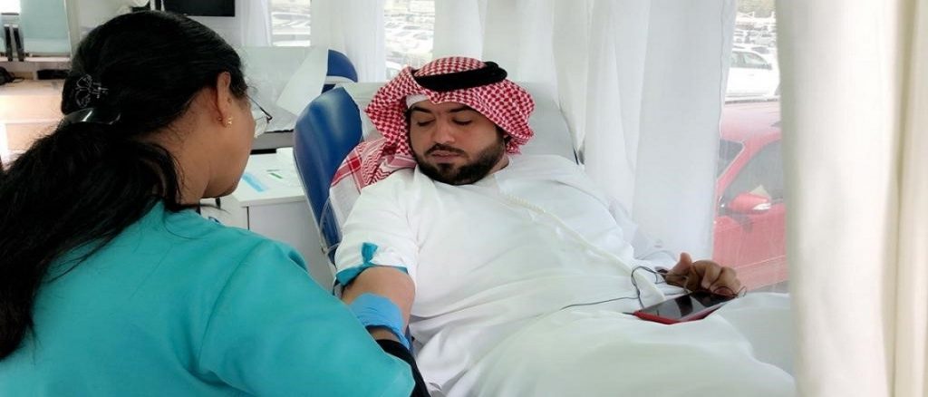 مركز العين ينظم مبادرة للتبرع بالدم