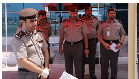 Sultan Al Naimi Visits Al Darah Border Outlet