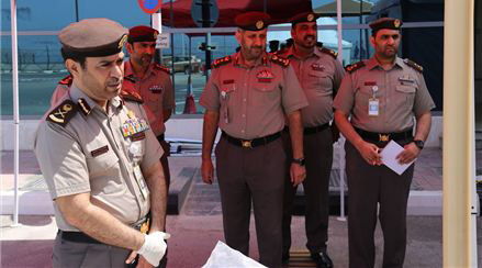 Sultan Al Naimi Visits Al Darah Border Outlet