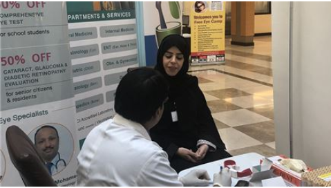 Al Rashidiya Center organizes medical activity for its employees
