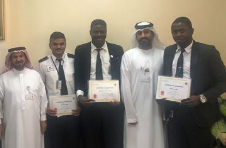 Muhaisnah Customer Happiness Center honors its security employees
