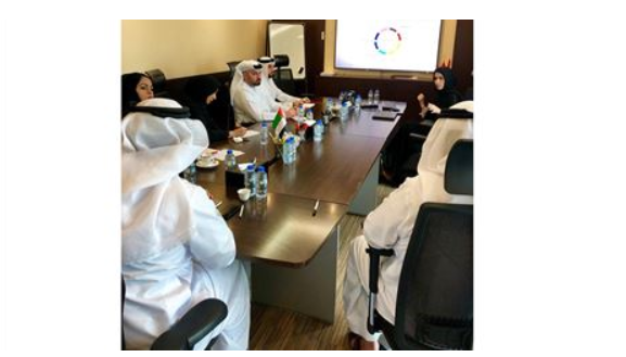 Al Barsha Center briefs the delegation of “Zayed Housing” about the experience of ICA’s 7-Star program