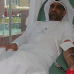 Fujairah Center employees participate in blood donation campaign-thumb