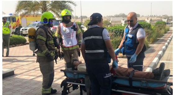 مركز البرشاء ينظّم تمريناً على الإخلاء
