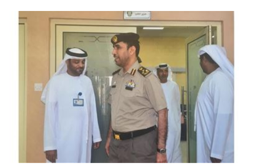 GDRFA’s Director makes a tour in the centers of Al Wagan and Al Quaa in Al Ain