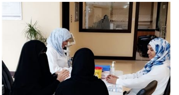 Customer Happiness Center in Al Ain organizes a Health Event for its Employees and Customers