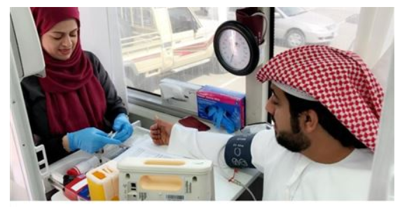 مركز العين ينظم مبادرة للتبرع بالدم