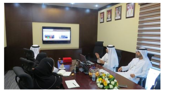 A Delegation from ADQCC visits Fujairah Customer Happiness Center