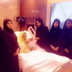 The female employees of Statistics and Archives Department in the “Nationality” visit a female colleague in the hospital-thumb