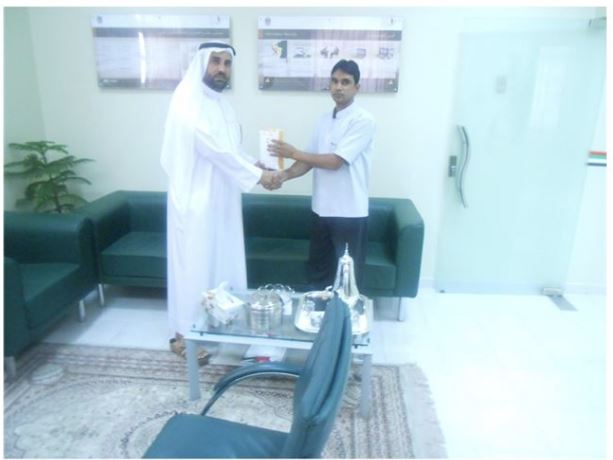 Al Dhaid Registration Center honors its services employees