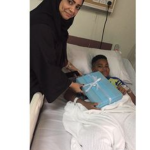 A Delegation of Sharjah Customer Happiness Center Female Employees visits Sick Kids at Al-Qassimi Hospital-thumb