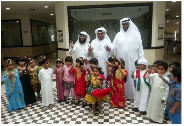 Sharjah Center Receives Ruwaidha Nursery Students