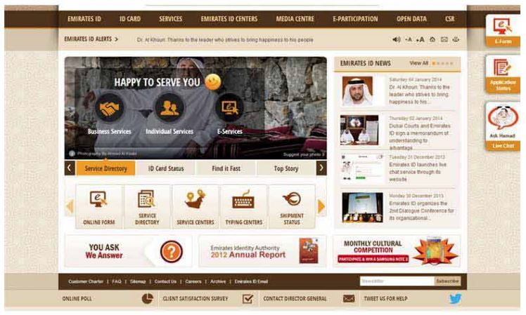 Emirates ID Discusses Making ID Cards Primary Identification Document in DUEmirates ID Discusses Making ID Cards Primary Identification Document in DU