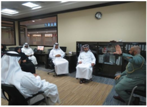 Ras Al Khaimah Registration Center Organizes a Lecture on Emergency Evacuation