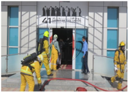 Ras Al Khaimah Registration Center Organizes a Lecture on Emergency Evacuation