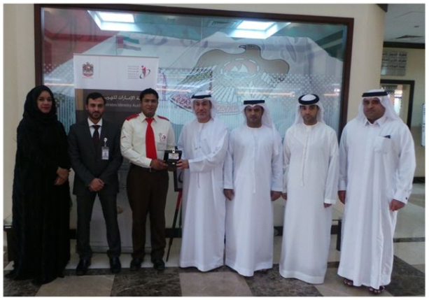 Emirates ID Honors a driver for his integrity