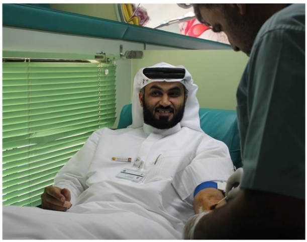Sharjah Registration Center organizes blood donation campaign