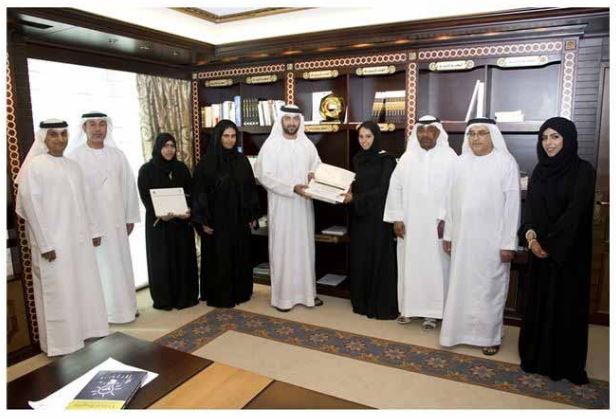 Top Management meeting held with the attendance of student delegation from UAE University