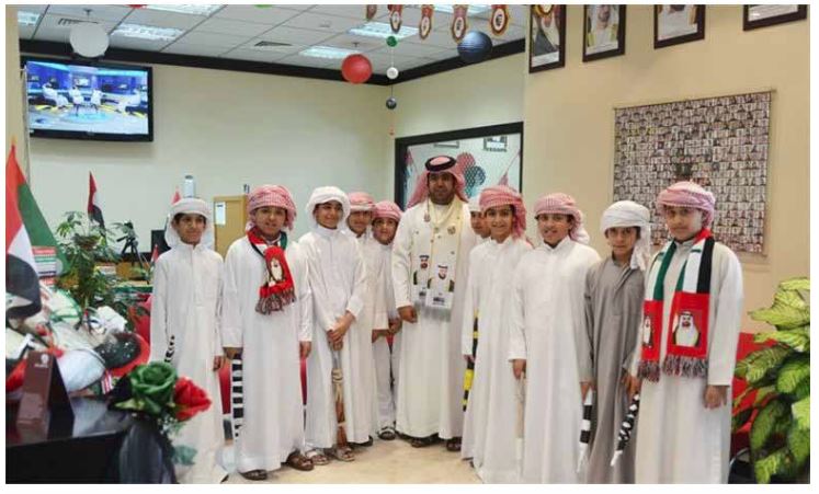 Liwa Center Celebrates National Day with Fatima Bint Asad School Girls