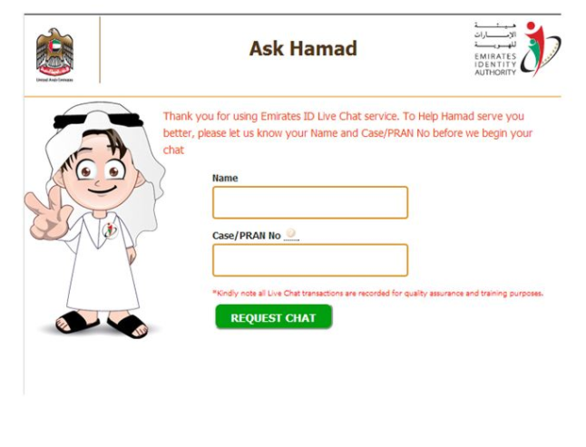 Emirates ID launches live chat service through its website