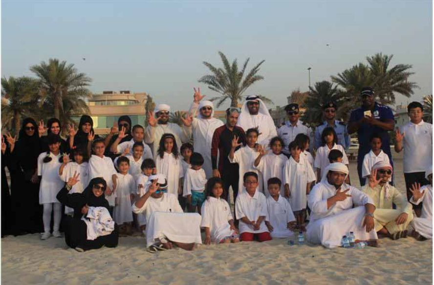 Emirates ID Organizes Beach Clean Up Campaign in Al Buhaira