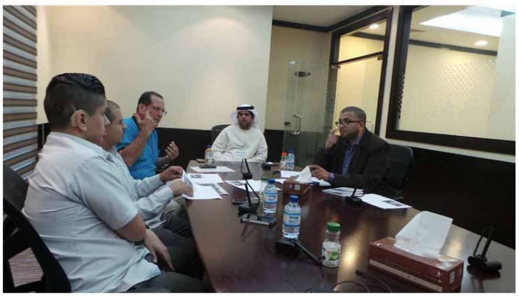 Umm Al Quwain Center Receives a Delegation from Al Amal School and kindergarten for the Deaf