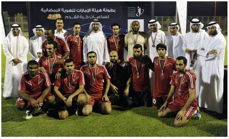 Dr. Al Khouri Names “Union” Champion of “Emirates ID Football Sevens”