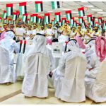 Musaffah Center Celebrates National Day with children, police music and “Anqash”-thumb