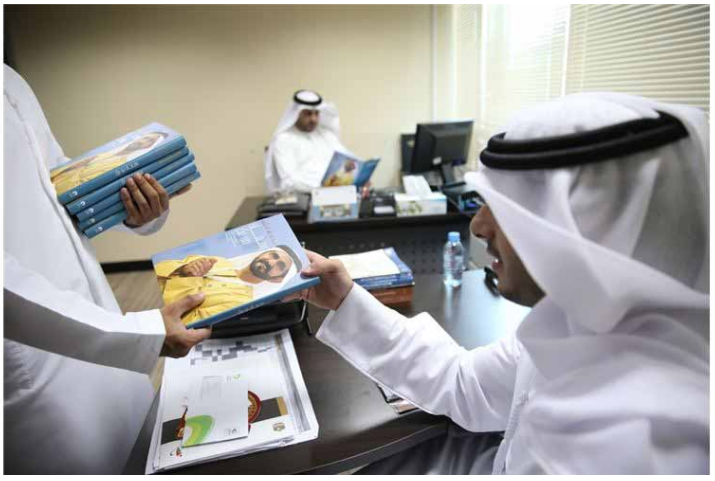 Emirates ID presents all its employees with Flashes of Thought book