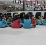 Musaffah Center Celebrates National Day with children, police music and “Anqash”-thumb