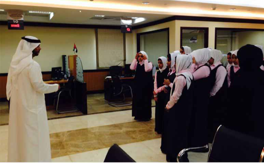 Al Fujairah Receives Students from Al Ebtihaj School