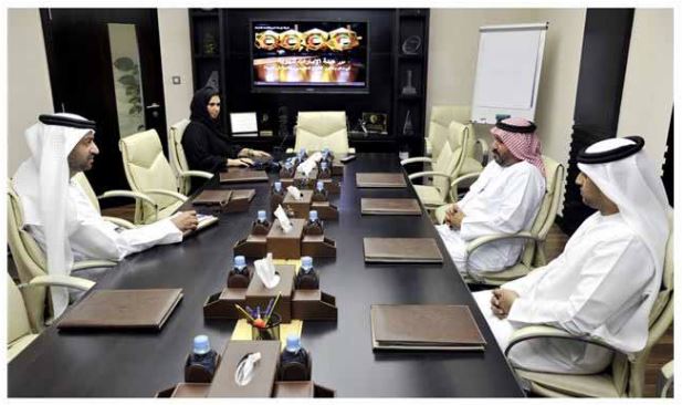 Emirates ID Director General receives chairman of Abu Dhabi Emirate Departments Takaful Fund