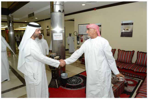 Emirates ID Director General briefed on progress of work at Fujairah Center