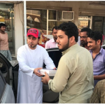 Employees of Ras Al Khaimah Center annexed to Preventive Medicine Center distribute “Fasters’ Iftar”-thumb