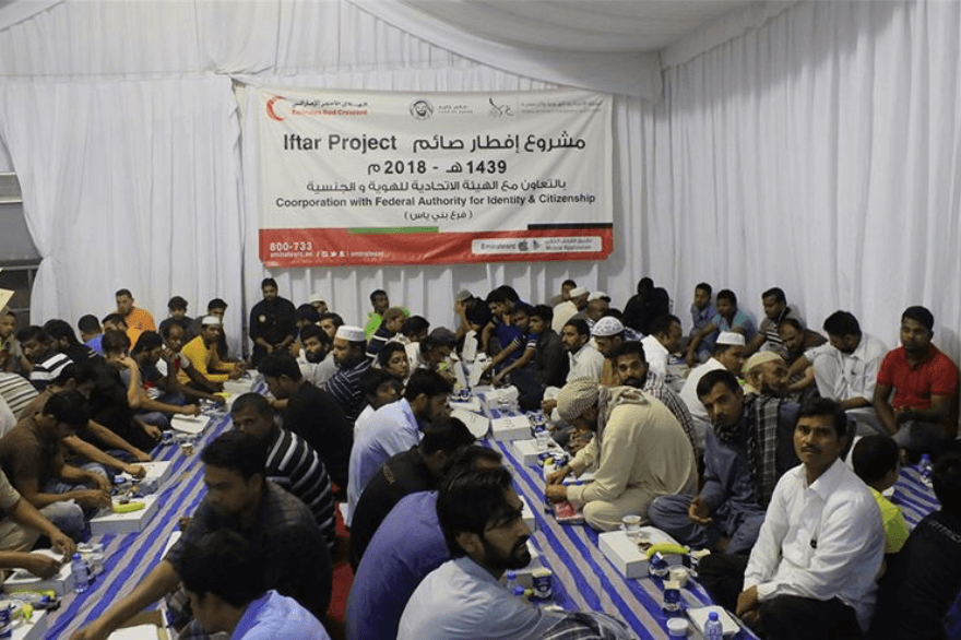 “الهوية والجنسيّة” ترعى إفطار 7500 صائم خلال النصف الأول من رمضان
