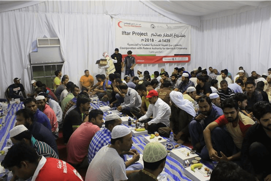“الهوية والجنسيّة” ترعى إفطار 7500 صائم خلال النصف الأول من رمضان
