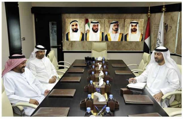 Emirates ID Director General receives chairman of Abu Dhabi Emirate Departments Takaful Fund