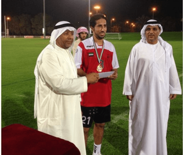 Emirates ID football team wins title of the Zayed Sports City Football Tournament