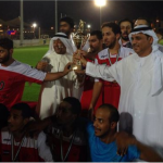 Emirates ID football team wins title of the Zayed Sports City Football Tournament-thumb