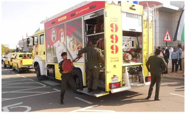 Al Ain Center organizes an evacuation drill