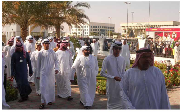 Al Ain Center organizes an evacuation drill