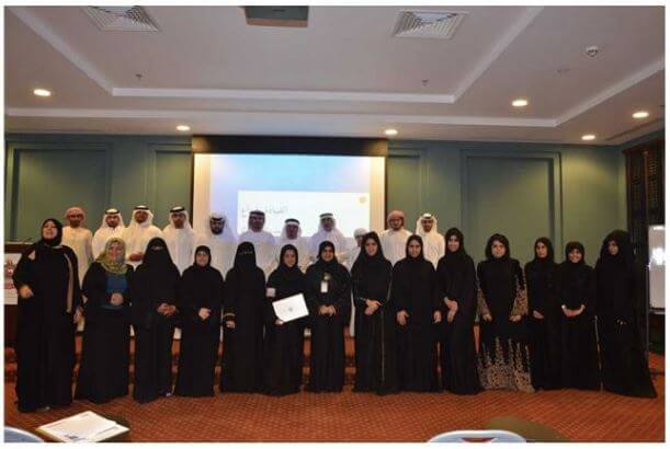 Ajman registration center employees participate in a leadership and management lecture