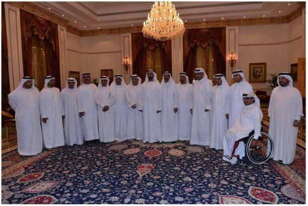 Emirates ID attends Mohammed Bin Zayed’s reception ceremony of Knights of Will