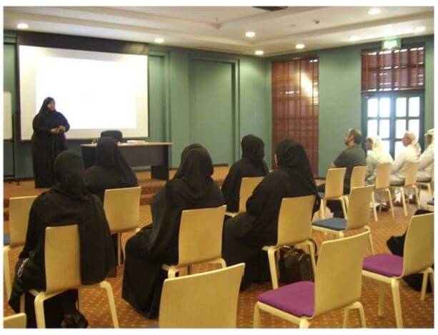 Ajman Center’s women employees participate in “Creativity in the Workplace” course