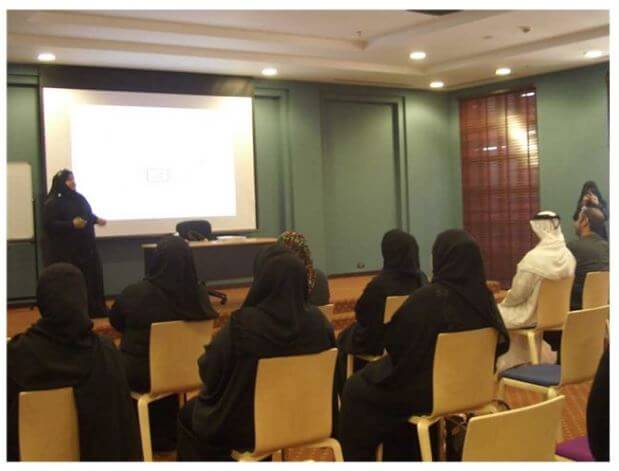 Ajman Center’s women employees participate in “Creativity in the Workplace” course