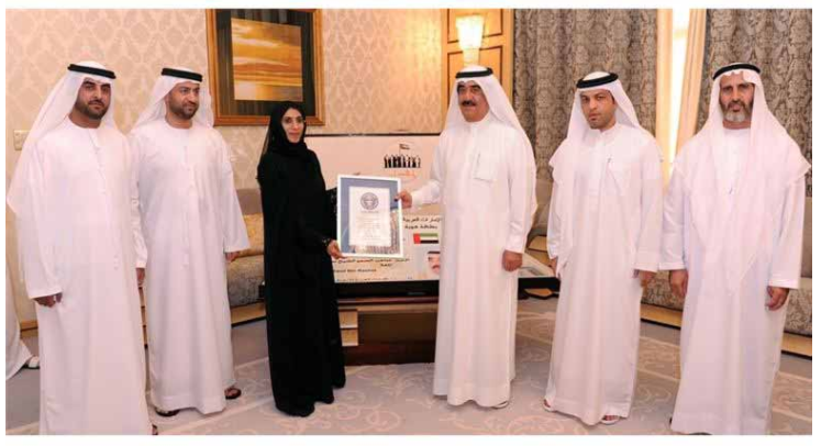 Ruler of Umm Al Quwain Commends Emirates ID Authority Achievement of UAE Population Register System