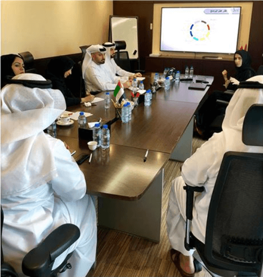 Al Barsha Center briefs the delegation of “Zayed Housing” about the experience of ICA’s 7-Star program ×