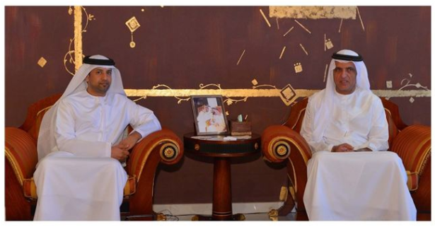 Ras Al Khaima Ruler receives the biggest card holding His Highness Name