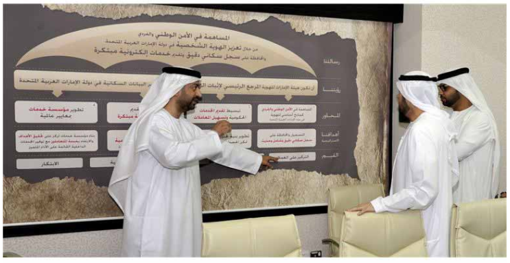 Emirates ID and UAE Red Crescent Discuss enhancing Co-operation and ways to benefit from the “smart” ID card